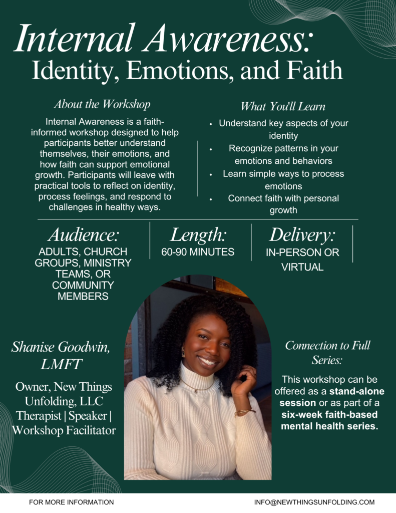 internal awareness workshop flyer